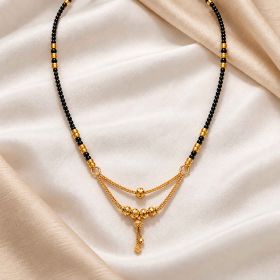 Classic Tassel Drop Gold Mangalsutra