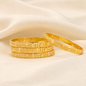 Classic Charm Gold Bangles