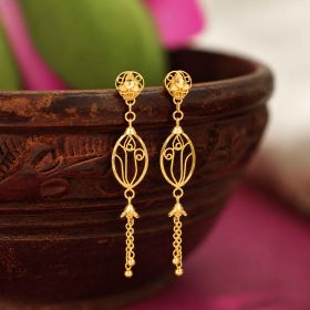 Traditional Grace Gold Earrings