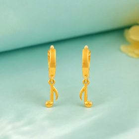 Elegant Charm Gold Earrings