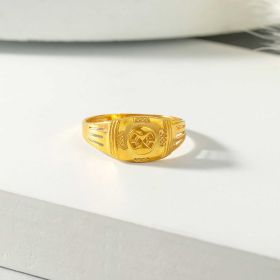 Classic Signature Gold Ring