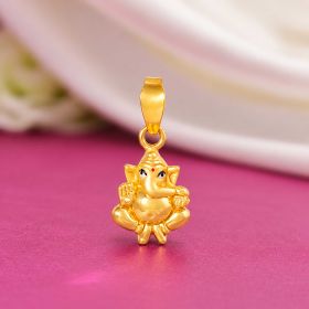 Divine Lord Ganesha Gold Locket