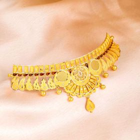 Royal Teardrop Gold Choker