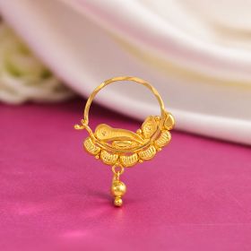 Traditional Beauty Gold Nath