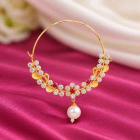 Pearl Cascade Gold Nath