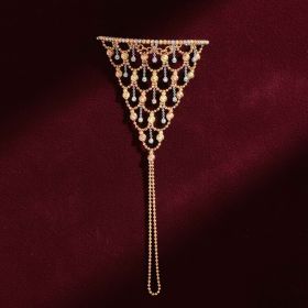 Delicate Net Pattern Rose Gold Haath Phool