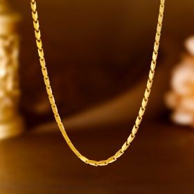Sleek Minimalism Gold Chain