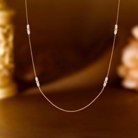 Minimal Luxe Bi-Tone Gold Chain