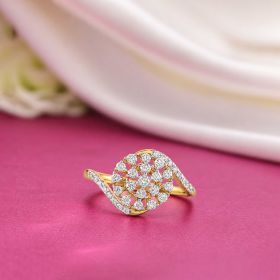 Celestial Cluster Diamond Ring