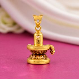 Divine Mahadev Shivling Gold Locket