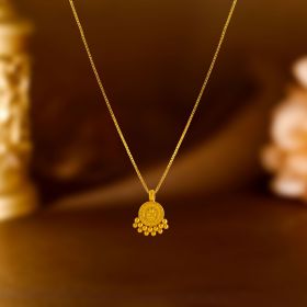 Traditional Pattern Gold Short Mangalsutra 
