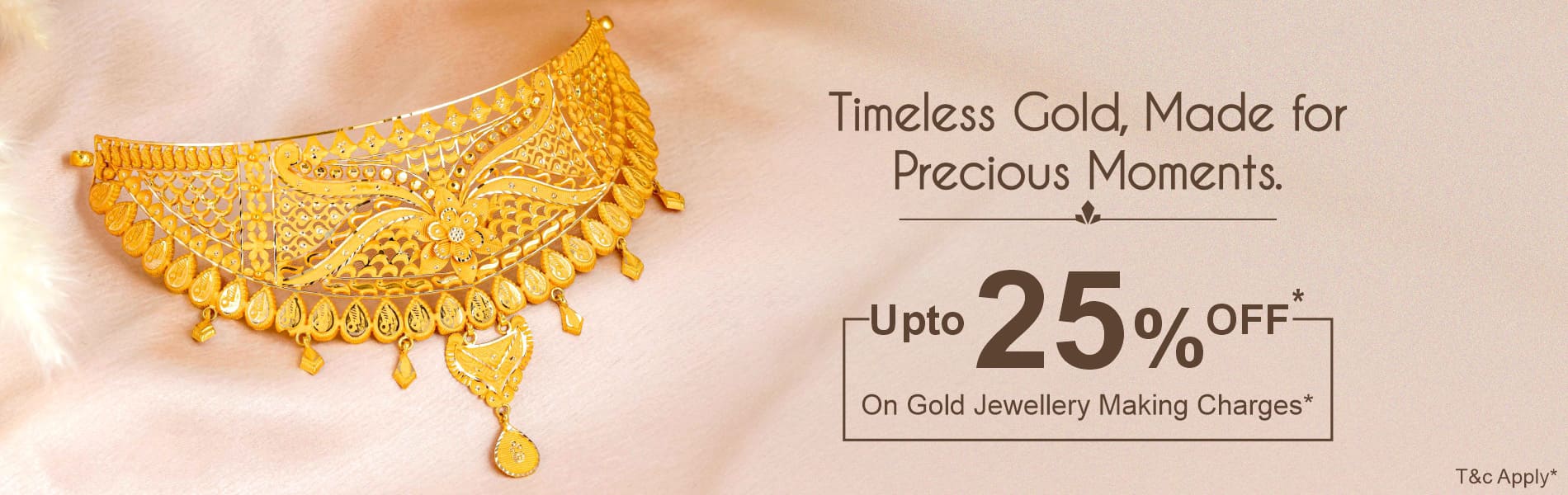 Gold Jewellery Making Charge Discount Banner
