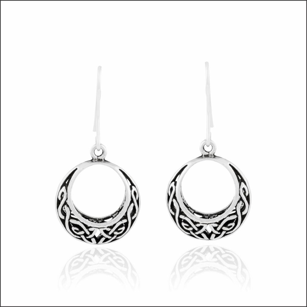  Delicate Glow Artisan Sterling Silver Earrings