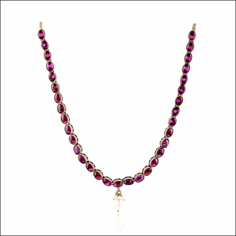 Antique Finesse Sterling Silver Necklace