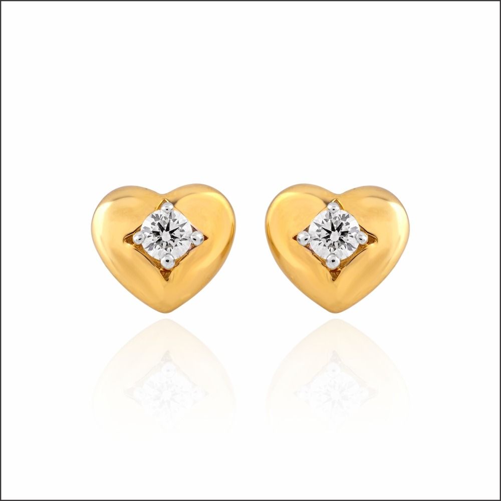 Daisy Delight Diamond Stud Earrings