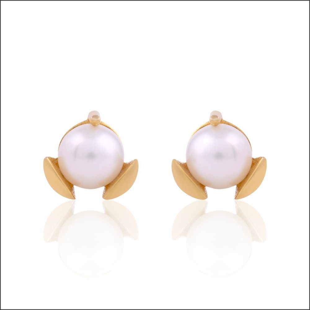 Charming Modern Gold Earrings