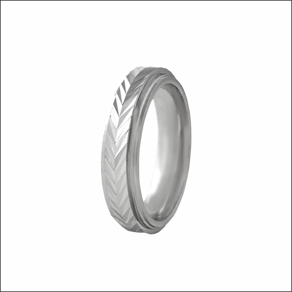 Refined Slender Sterling Silver Ring
