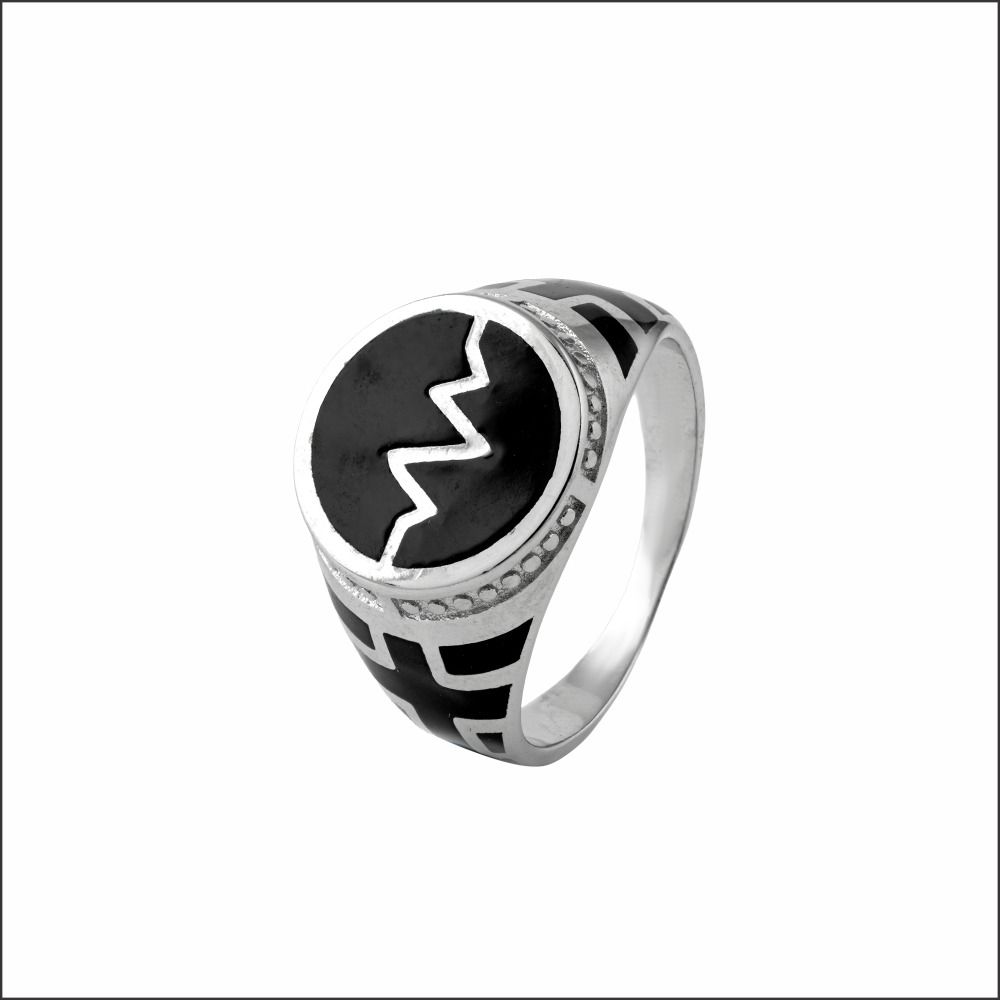 Striking Magnificence Silver Ring
