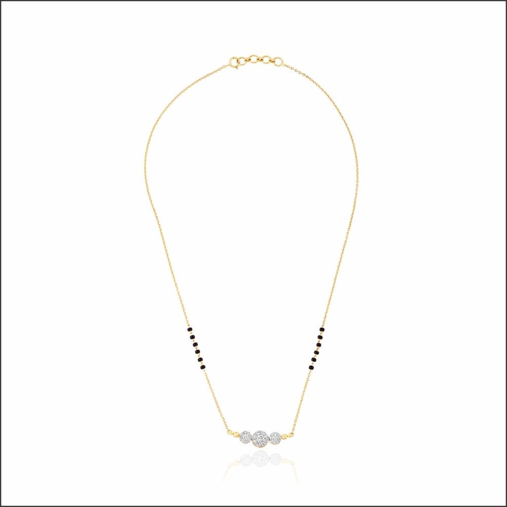 Everlasting Love Diamond Mangalsutra Locket