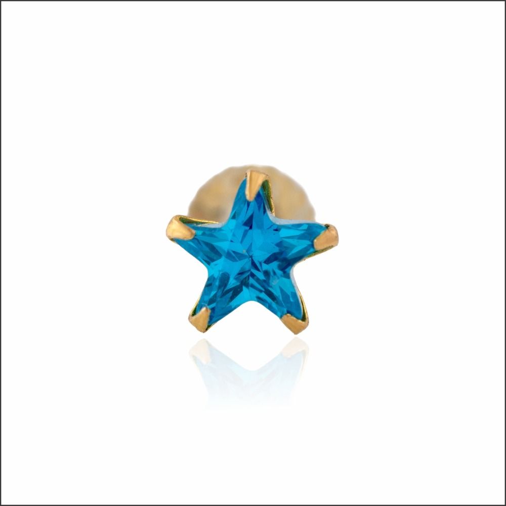 Classic Brilliance Gold Nose Ring