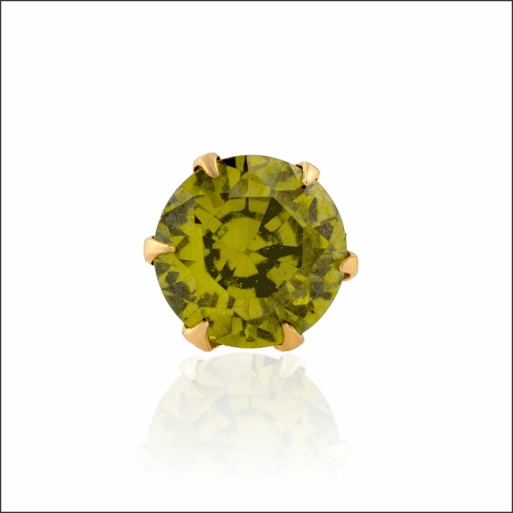 Minimalist Radiance Gold Nose Pin