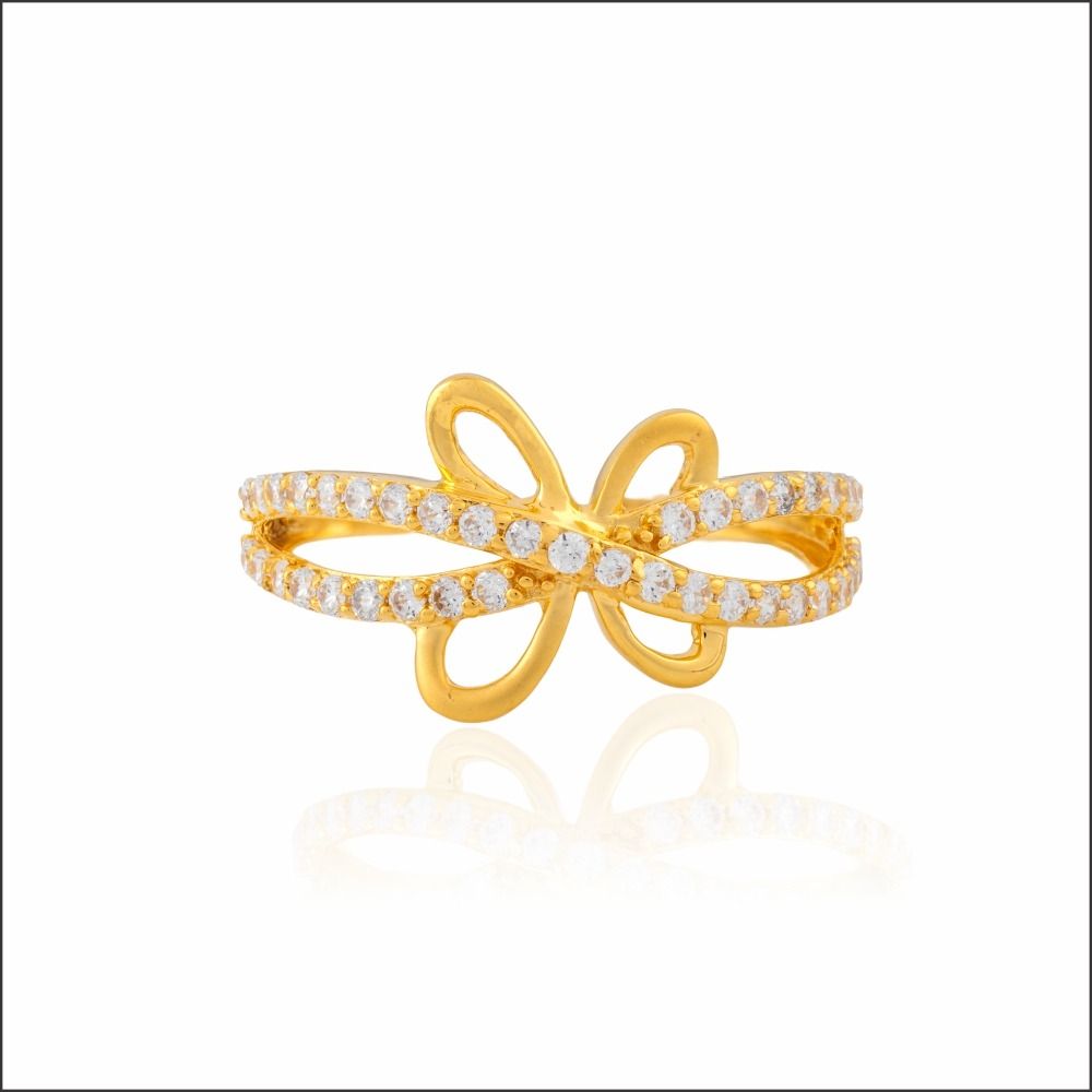 Captivating Maze Gold Ring