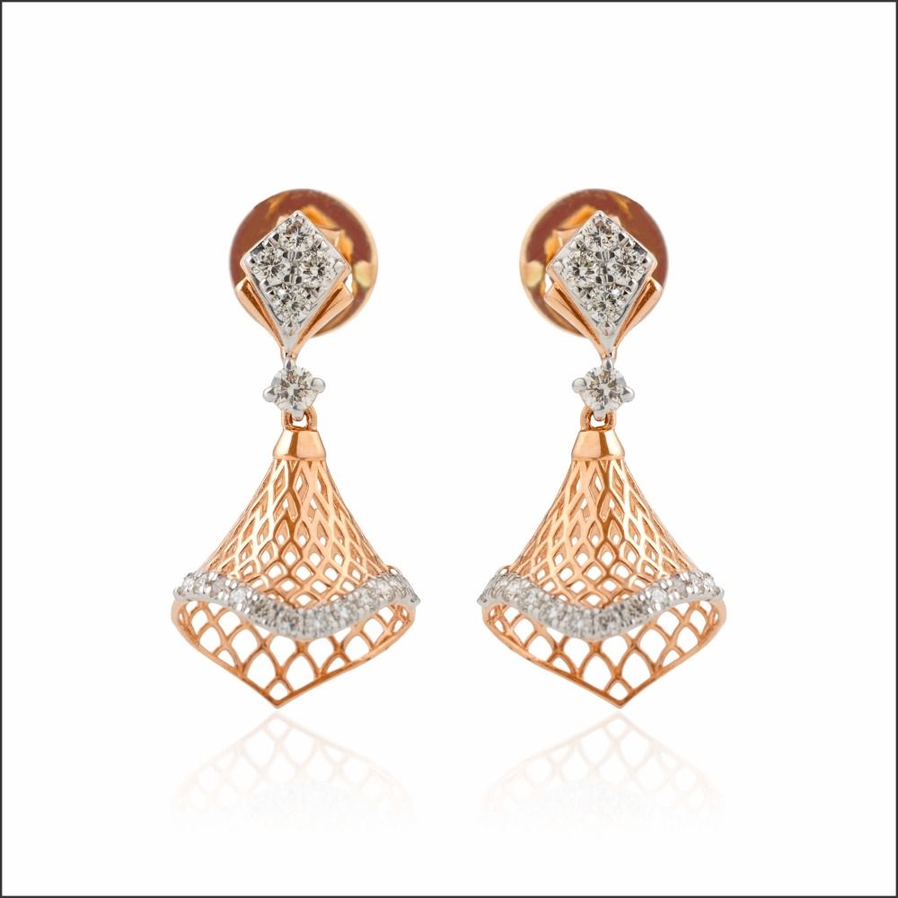 Striking Grace Diamond Earrings