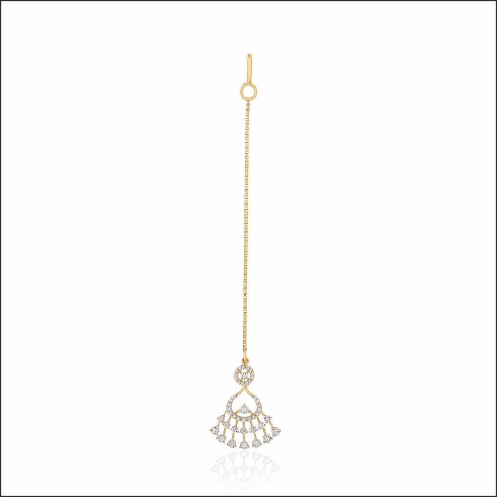 Majestic Grace Diamond Maang Tikka