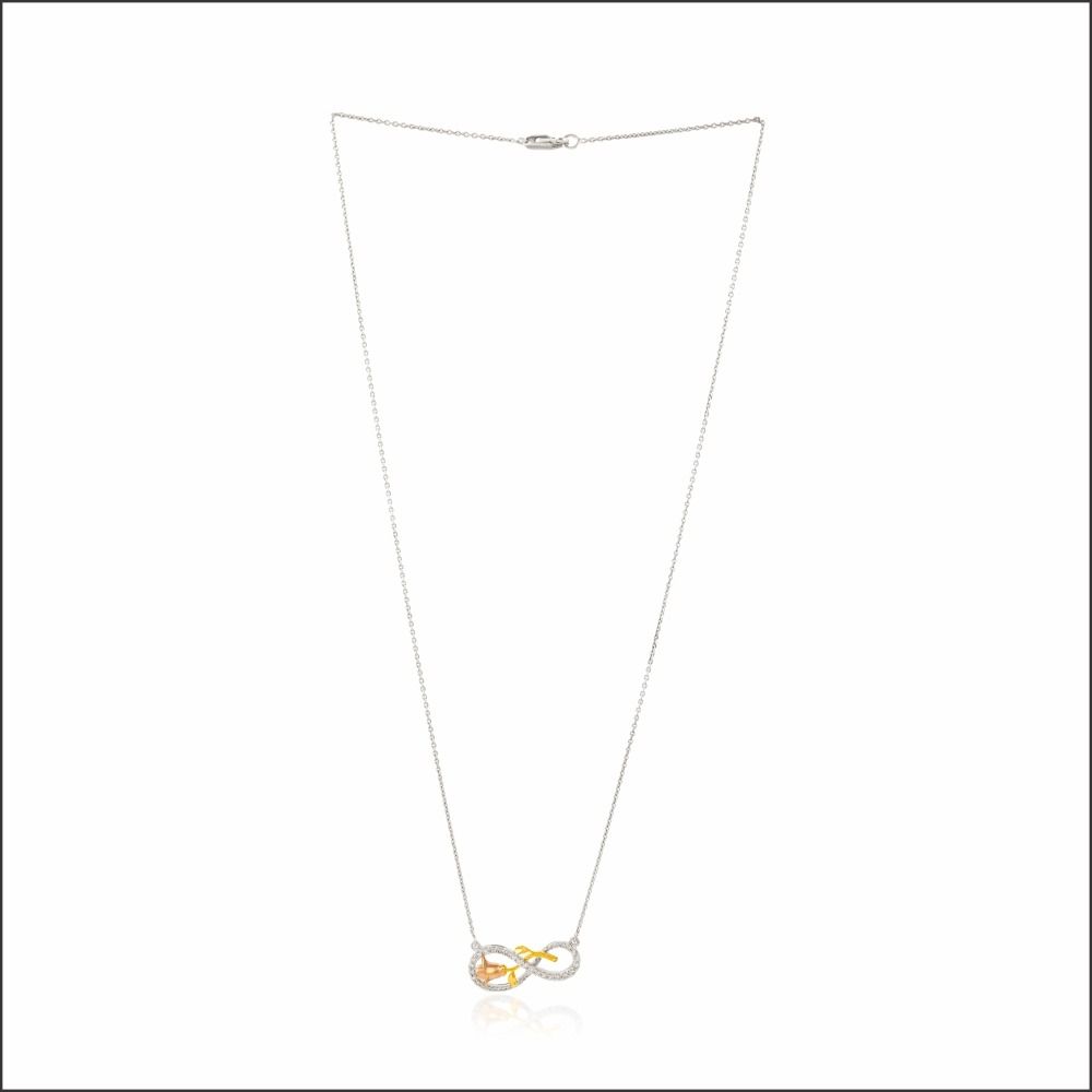 Infinity Glow Diamond Pendant