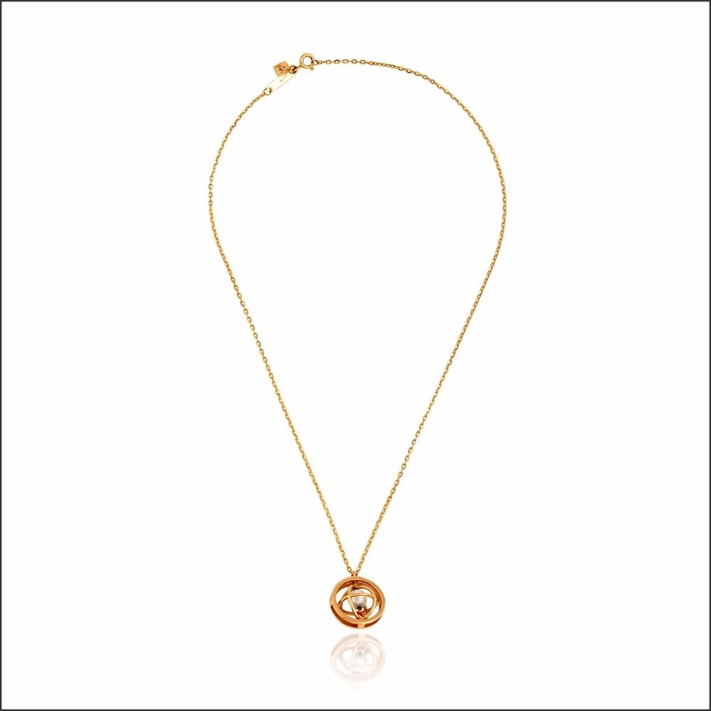 Elliptical Orbit Rose Gold Chain