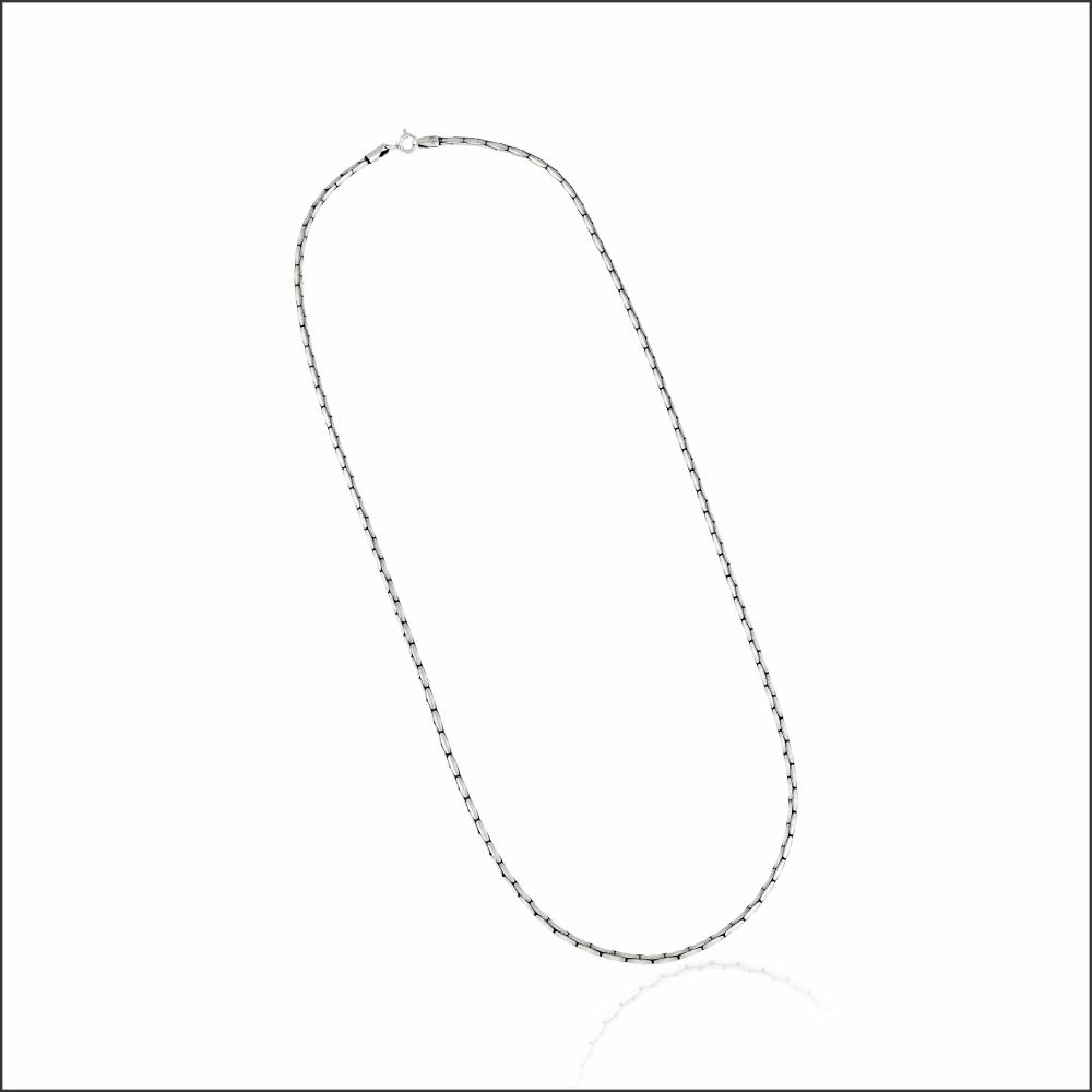 Sophisticated Italian Style Sterling Silver Chain