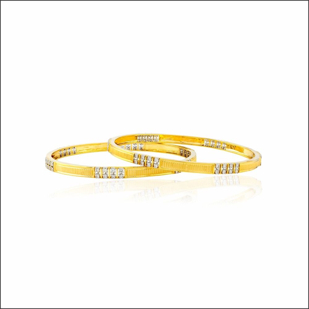 Classic Shine Diamond Bangles