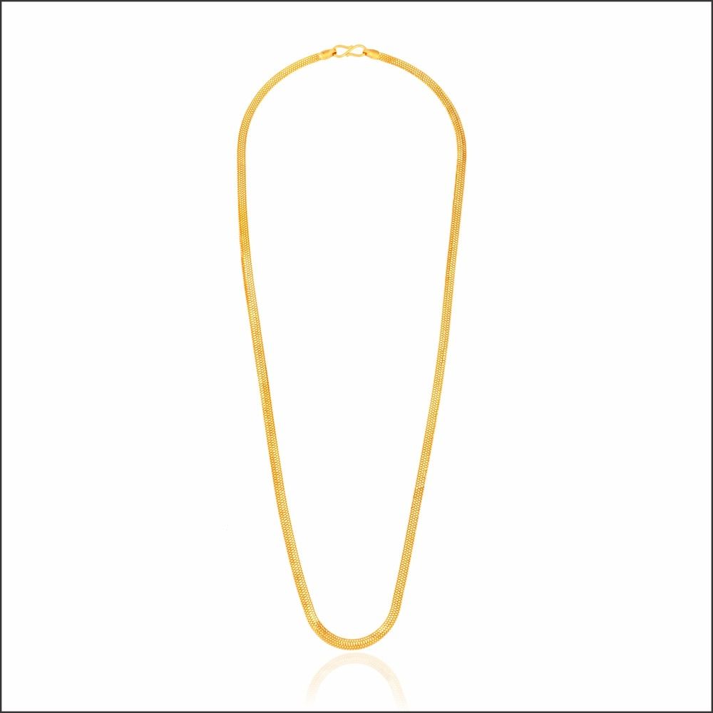 Aisshpra Classic Gold Chain in 22 Kt Stylish Daily Wear Jewellery for All