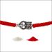 Divine Shiv Damru Trishul 925 Stamped Silver Rakhi