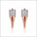 Chic Opulence Rose Gold Earrings