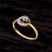 Radiant Curve Pavé Set Diamond Ring