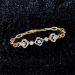 Floral Fusion Link Diamond Bracelet
