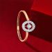 Dazzling Halo Set Diamond Ring