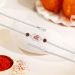 Traditional Grace SHREE Motif 92.5 Stamped Silver Rakhi