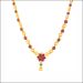 Floral Tales Gold Necklace Set