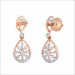 Radiant Heartdrop Diamond Necklace Earrings