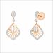 Exquisite Sparkle Diamond Necklace Earrings