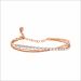 Dazzling Triple-Strand Design Diamond Bracelet