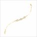 Floral Fusion Link Diamond Bracelet
