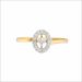 Dazzling Halo Set Diamond Ring