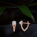 Chic Opulence Rose Gold Earrings