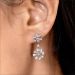 Floral Blossoms Diamond Necklace Earrings