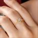 Petal Glow Diamond Ring