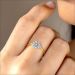 Blossom Sparkle Pavé Diamond Ring