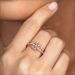 Floral Breeze Pavé Diamond Ring